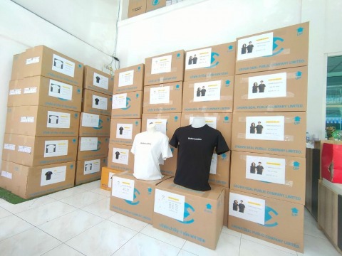 โรงงานผลิตเสื้อ มีบริการส่ง